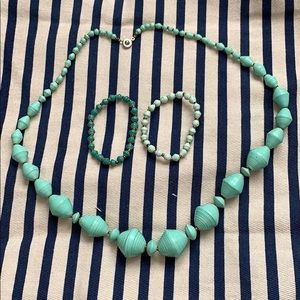 31 Bits necklace and bracelets set